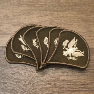 AGSU Patches, SPC Rank, Set Of 6 NWT